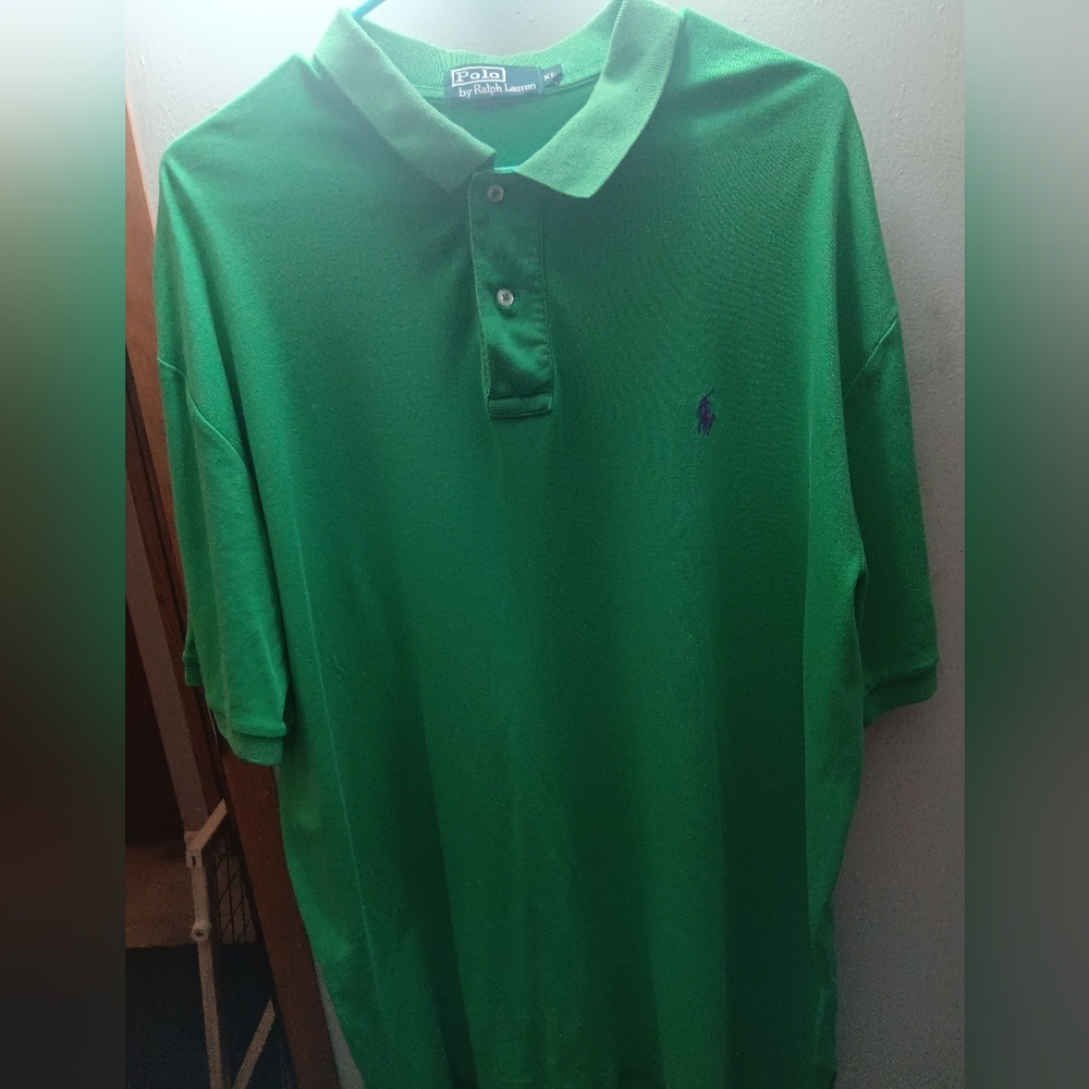 Polo Short-Sleeve Green Men's Polo Shirt